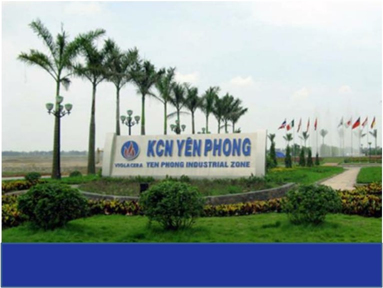 KHU CÔNG NGHIỆP YÊN PHONG - BĂC NINH