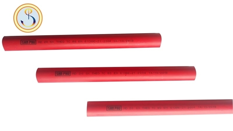 Ống luồn cứng PVC MD1-D20 750N_SAM PHÚ (2.92m/Cây)