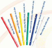 Ống luồn cứng PVC D16 1250N_SAM PHÚ (2.92m/Cây)