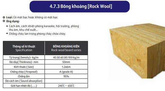 Sản phẩm cách nhiệt