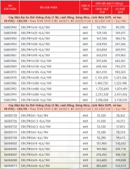 Cáp chống cháy, ruột đồng, băng MICA, cách điện PVC, XLPE