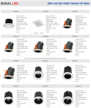 Đèn LED Downlight âm trần