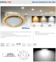 Đèn LED Downlight âm trần