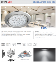Đèn LED Downlight chiếu điểm