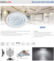 Đèn LED Downlight chiếu điểm