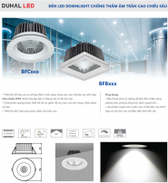 Đèn LED Downlight chiếu sâu