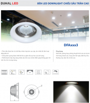Đèn LED Downlight chiếu sâu