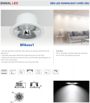 Đèn LED Downlight chiếu sâu