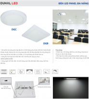Đèn LED Panel AC âm trần
