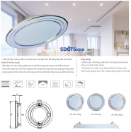 Đèn LED Panel AC âm trần