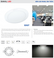 Đèn LED Panel AC âm trần
