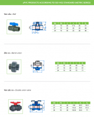 Ống nhựa và Phụ kiện uPVC (hệ ISO)_TIỀN PHONG